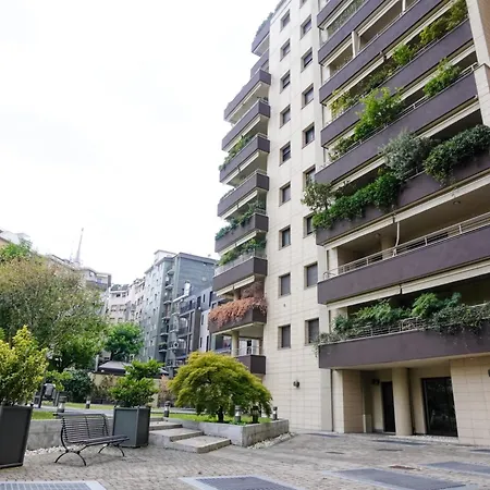 Citylife Prime Studio - In Front Of The Shopping District With Big Terrace And Gym Daire *